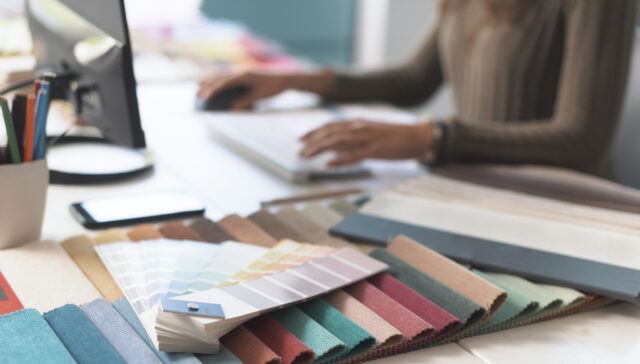 Nuancier de couleur pour décoration intérieur